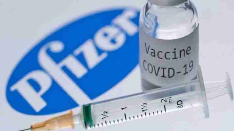 539.370 vacunas Pfizer llegaron al país.