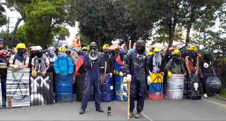 Alcaldía de Bogotá negociará con Primera Línea.