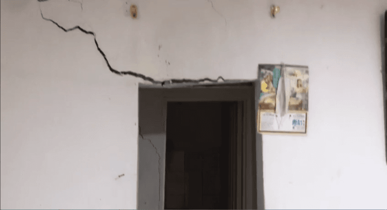37 viviendas de Villa Guadalupe fueron evacuadas por riesgo de colapso
