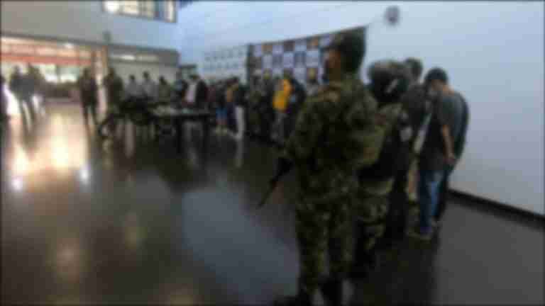 Las autoridades capturaron 14 presuntos integrantes de un combo de Itagüí