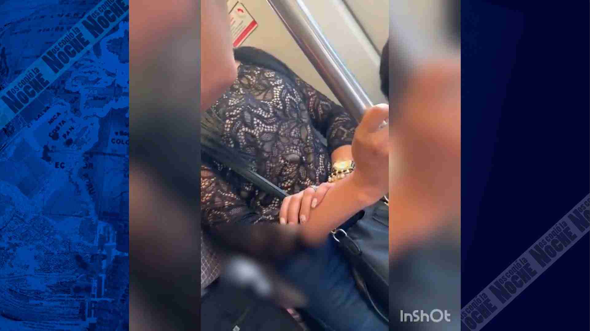 Aberrante Acoso a Mujer en Vagón del Metro de Medellín