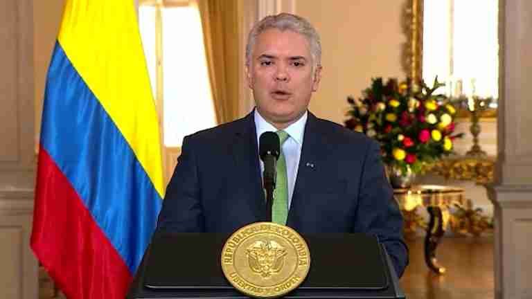 Presidente de Colombia rechaza la agresión de Rusia a Ucrania