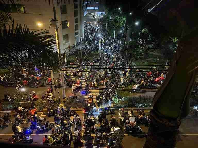 Caos vehicular por visita de ‘Ñengo Flow’ a Medellín