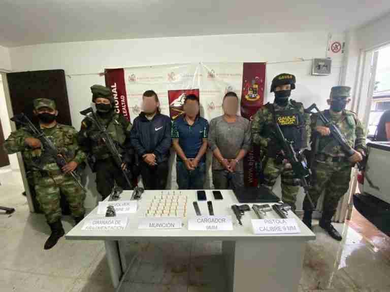 Tres personas liberadas en operativo en el Cauca