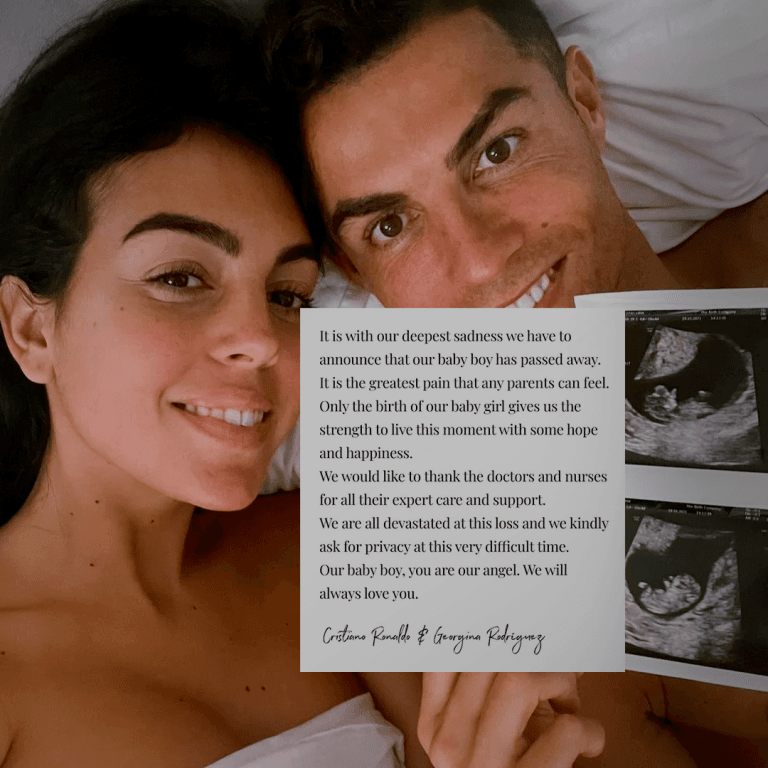 Muere hijo recién nacido de Cristiano Ronaldo