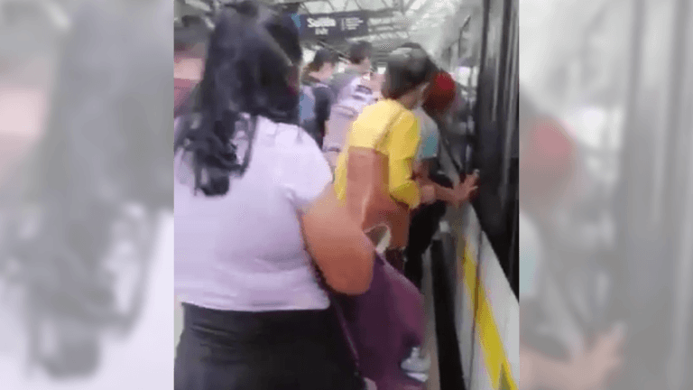 Usuario del Metro grabó la evacuación del sistema por accidente con persona en la vía