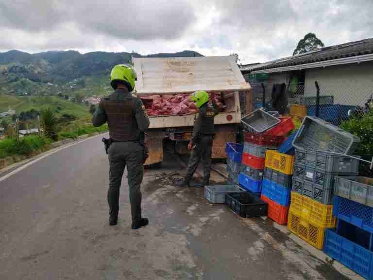 Incautadas 8 toneladas de carne en mal estado en Don Matías