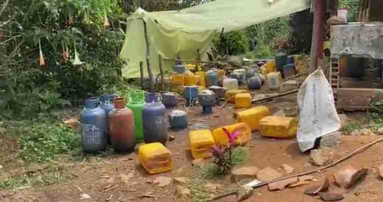 Desmantelada fábrica de explosivos que pertenecía a las disidencias del frente 36 de las Farc