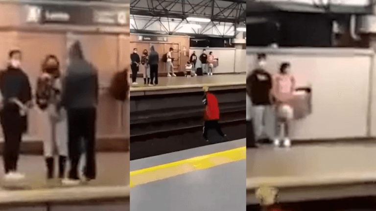 ¿Dónde está la cultura metro? Varios jóvenes expusieron su vida cruzando por los rieles del metro