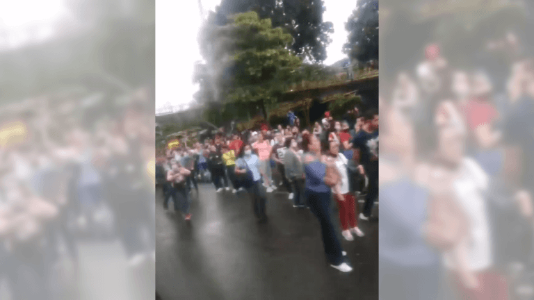 Caos y aglomeraciones por movilidad en el norte durante hora pico
