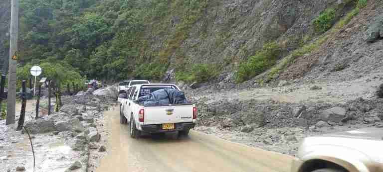 Actualización: paso a un carril en las vías de Antioquia