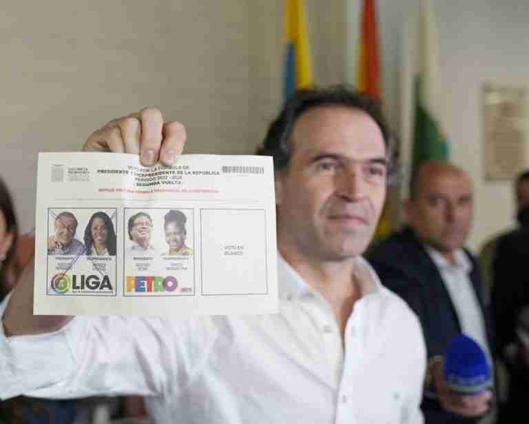 Federico Gutiérrez votó por Rodolfo Hernández y explicó los motivos por los que le dio su voto