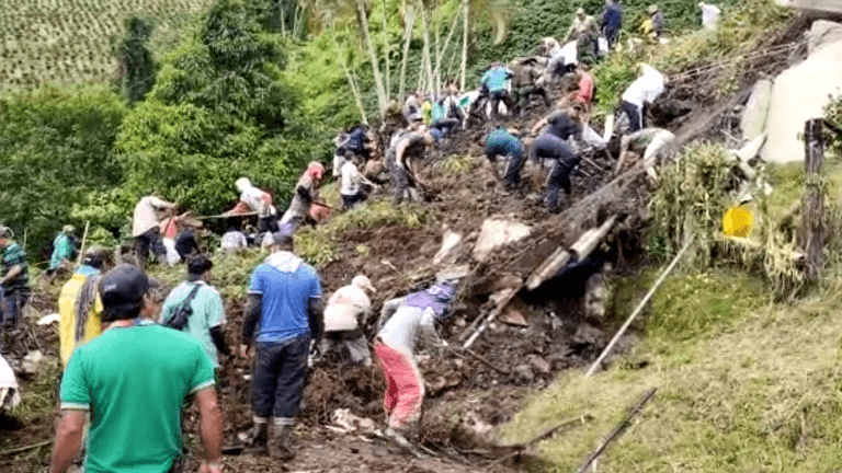 Tragedia en Andes: derrumbe se vino sobre escuela en Andes, Antioquia