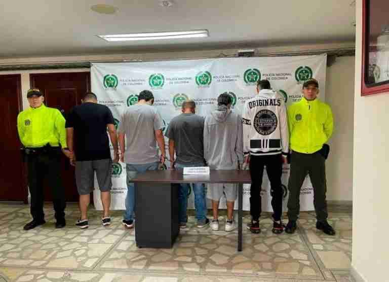 Capturaron siete miembros de la banda La Unión en Itagüí