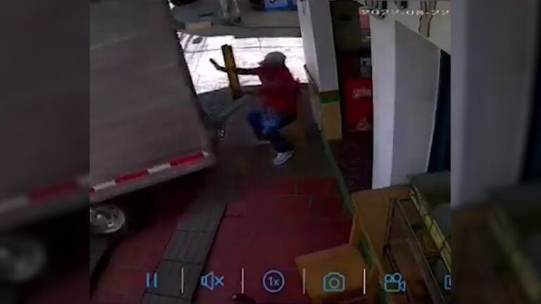 Accidente en Guatapé: para semejante golpe, quedó con heridas leves