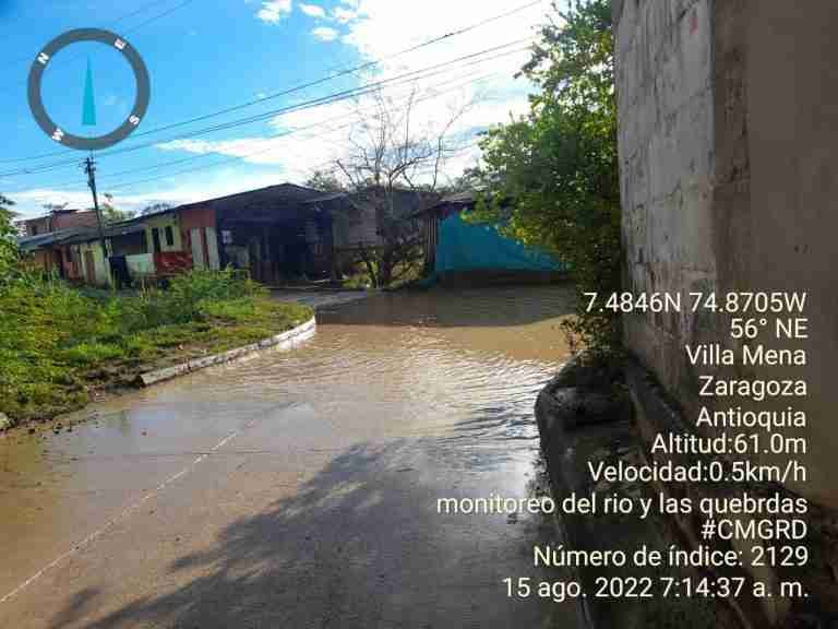 Campesino murió al ser arrastrado por la creciente de un río en Apartadó