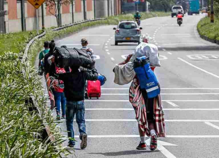 El desplazamiento forzado está disparado en el departamento de Antioquia