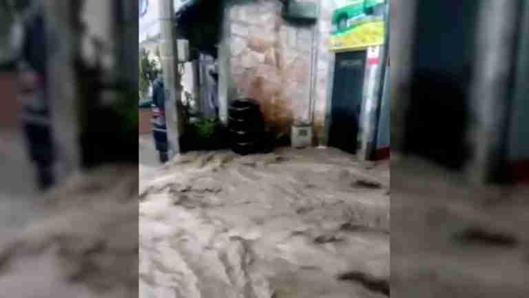Inundaciones en Medellín, Entrerríos y Oriente antioqueño por fuerte aguacero y granizada