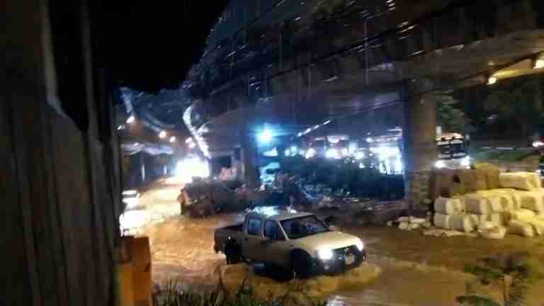 Inundaciones en el Norte del Valle de Aburrá por fuerte aguacero