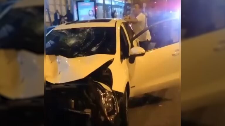 Accidente al frente de Bancolombia deja una persona muerta y otra gravemente herida