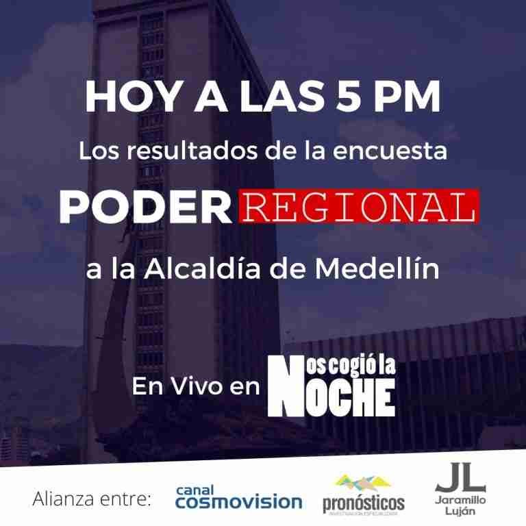 Primera encuesta con los precandidatos a la Alcaldía de Medellín
