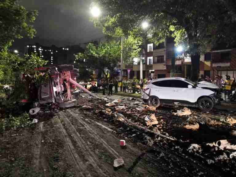 Balance final del accidente en Los Colores es de cuatro muertos y ocho heridos