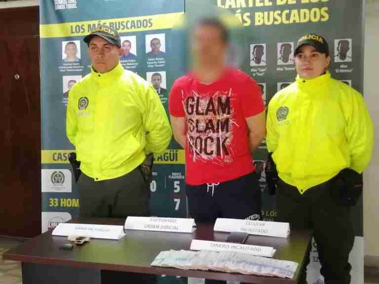 Capturan a alias ‘El Cojo’, temido extorsionista de Itagüí dedicado al “gota a gota”