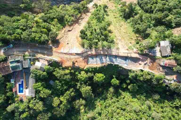 Avanzan obras entre La Pintada y Santa Bárbara