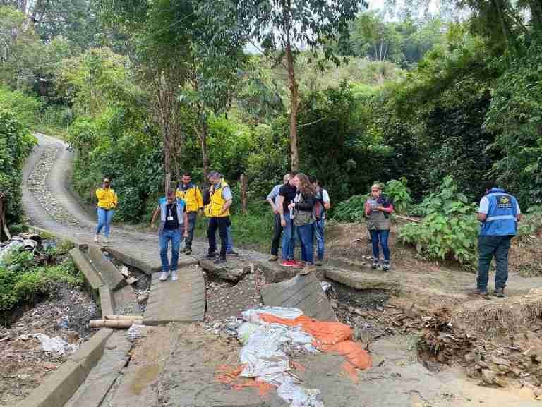 Riesgo por movimiento de masa en San Antonio de Prado