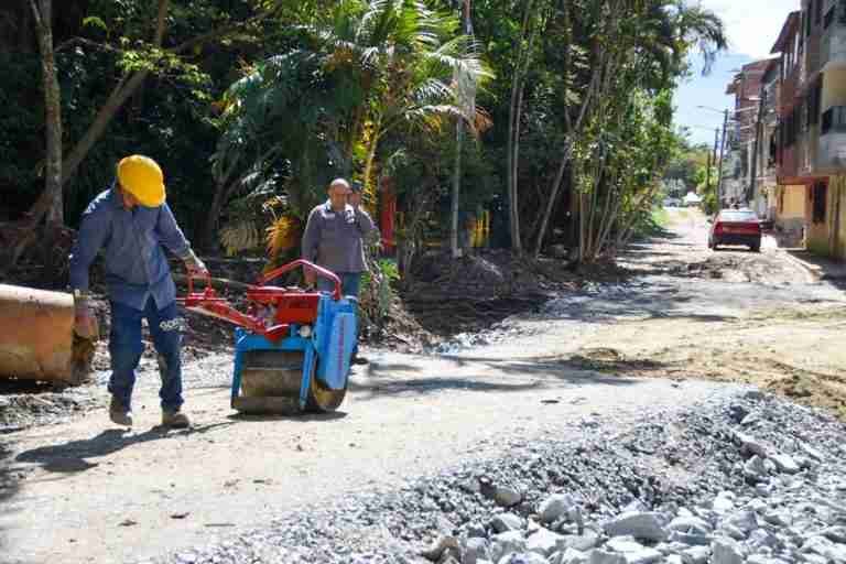Inicia la fase de mitigación de riesgo en el barrio Villa Lía de Itagüí
