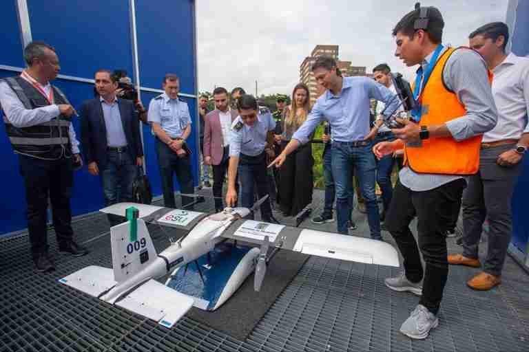 Autopista de drones. Primera en Colombia