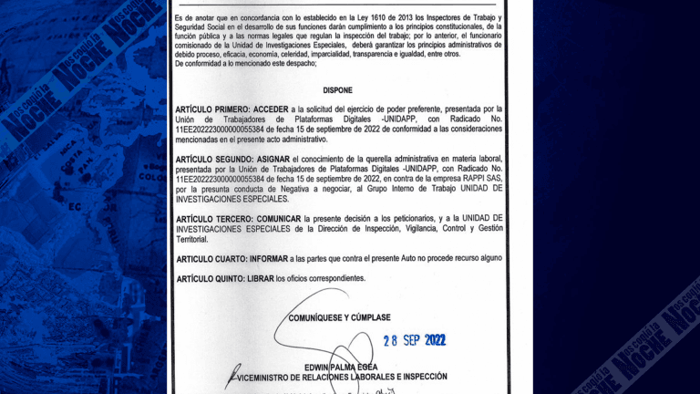 Rappi Colombia será investigado por el Ministerio de Trabajo