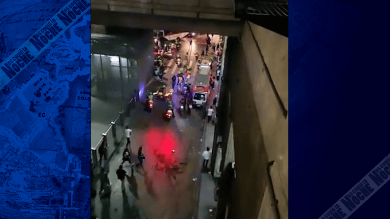 Pánico por balacera en pleno Centro de Medellín