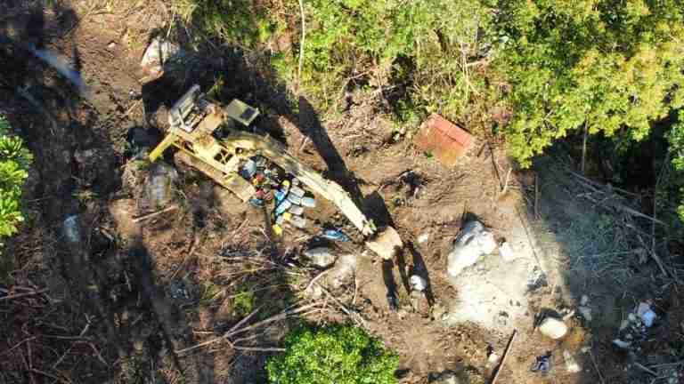Complejo minero ilegal deforestó 3.000 árboles para extraer oro en Sonsón