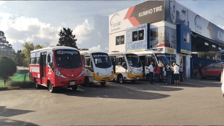 Hoy se cumplen dos semanas sin rutas de buses en Rionegro