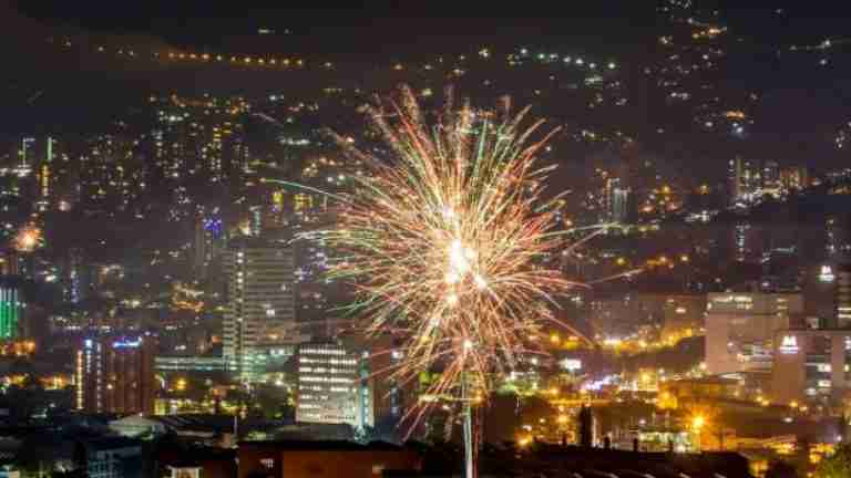 No van ni 24 horas de diciembre y ya se reportan 6 quemados en Medellín