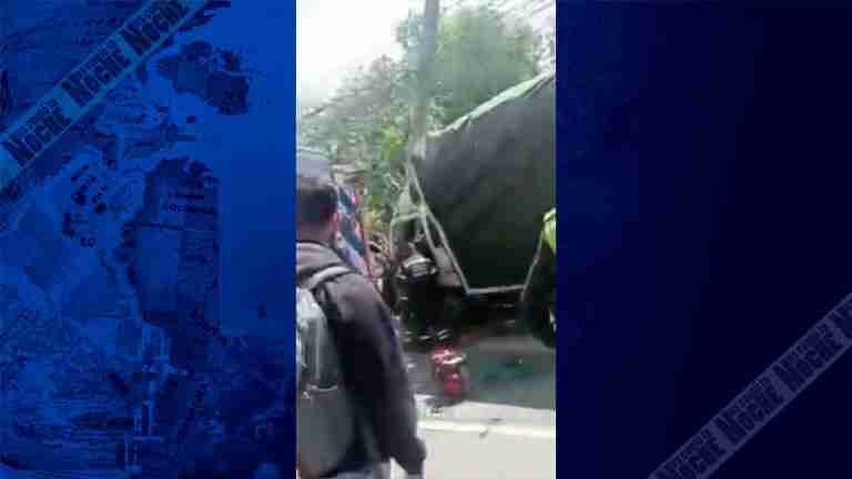 Accidente múltiple en Tejelo dejó 5 personas lesionadas y un conductor atrapado