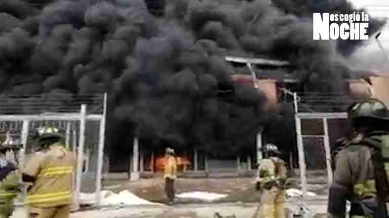 450 personas se quedarán sin trabajo por incendio en fábrica de colchones