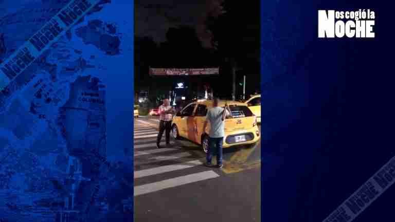 De nuevo La intolerancia en las vías de Medellín se vuelve viral en redes