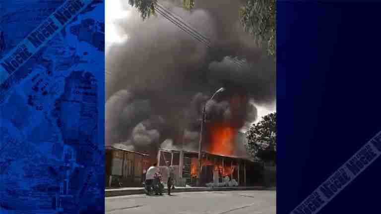 20 casas completamente incineradas por incendio en el barrio Vallejuelos