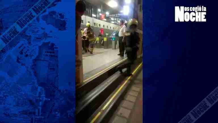 Solo van 12 días del año y el Metro ya ha tenido 2 incidentes con persona en la vía