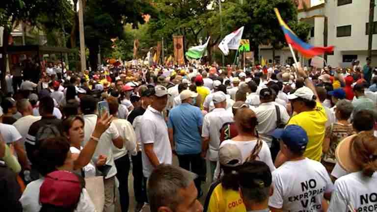 Manifestaciones en Colombia a partir del 12 de febrero