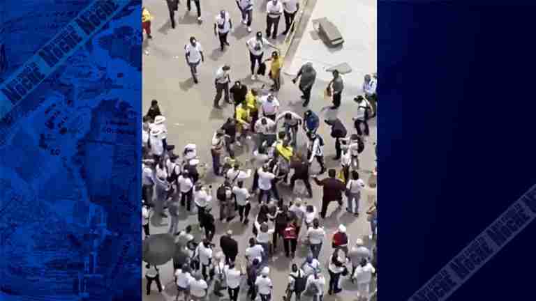 Alcalde de Medellín pide desalojar manifestantes de la plazoleta de la Alpujarra