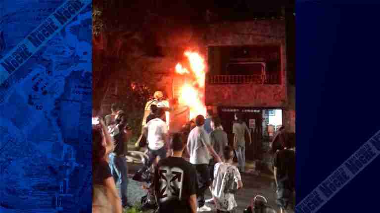 Falleció adulto mayor que resultó quemado en un incendio en Aranjuez