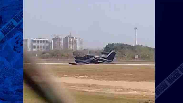Avioneta se accidenta en Cartagena