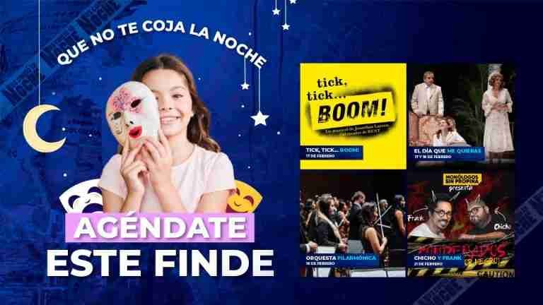 Agéndate este fin de semana