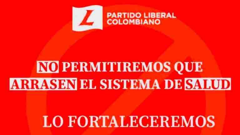 Partido Liberal se “aparta” de la Reforma a la Salud