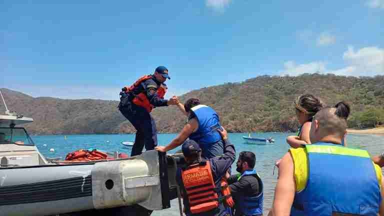 Accidente de lancha en Santa Marta deja dos muertos y 16 heridos