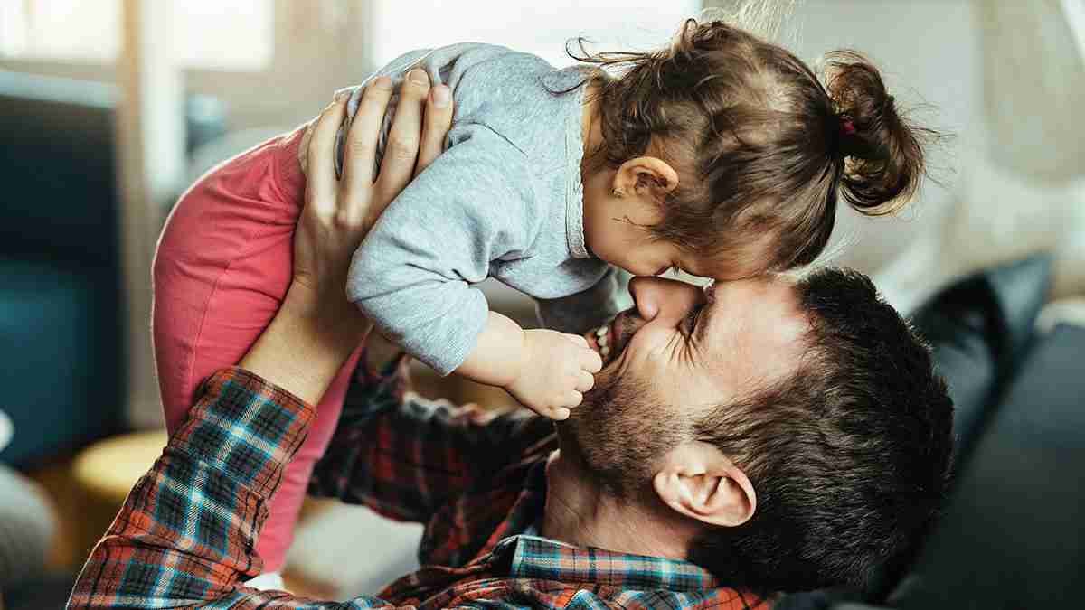 padre con su hija