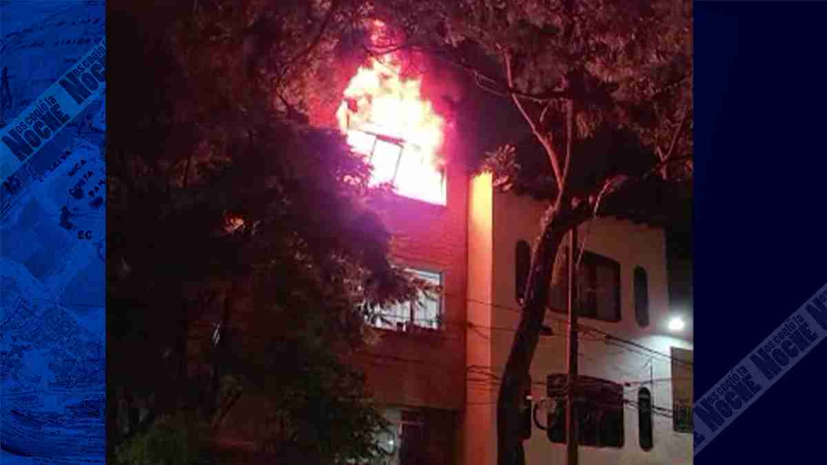 Un adulto mayor perdió la vida en el incendio de Conquistadores